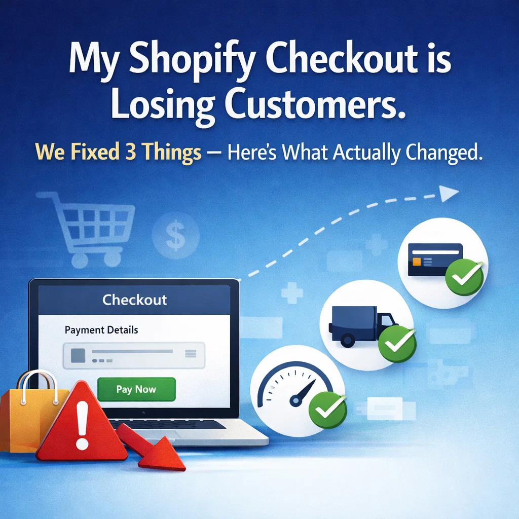 My Shopify checkout is losing customers