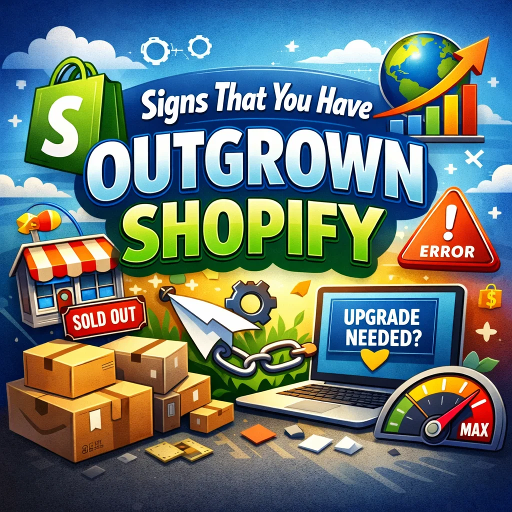 Signs that you have outgrown shopify