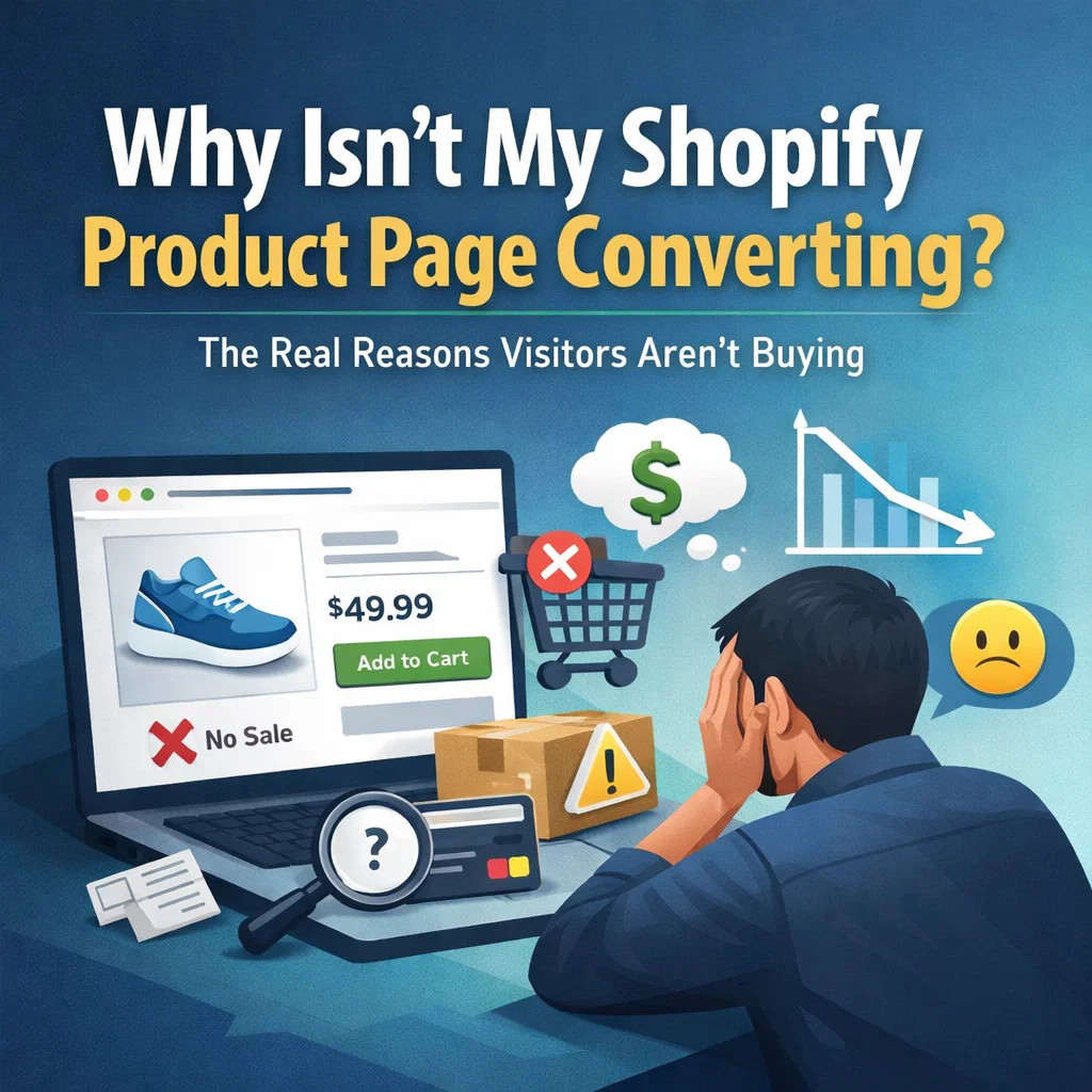 Why isn't my Shopify product page converting