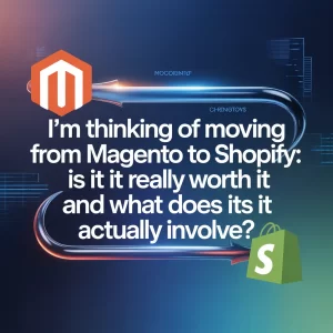 Magento to shopify blog